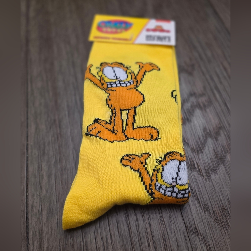 Garfield And Odie Crew Socks